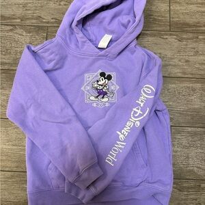 Disney 100 Year Hoodie with embroidery. Girls size 9/10. Like new condition.